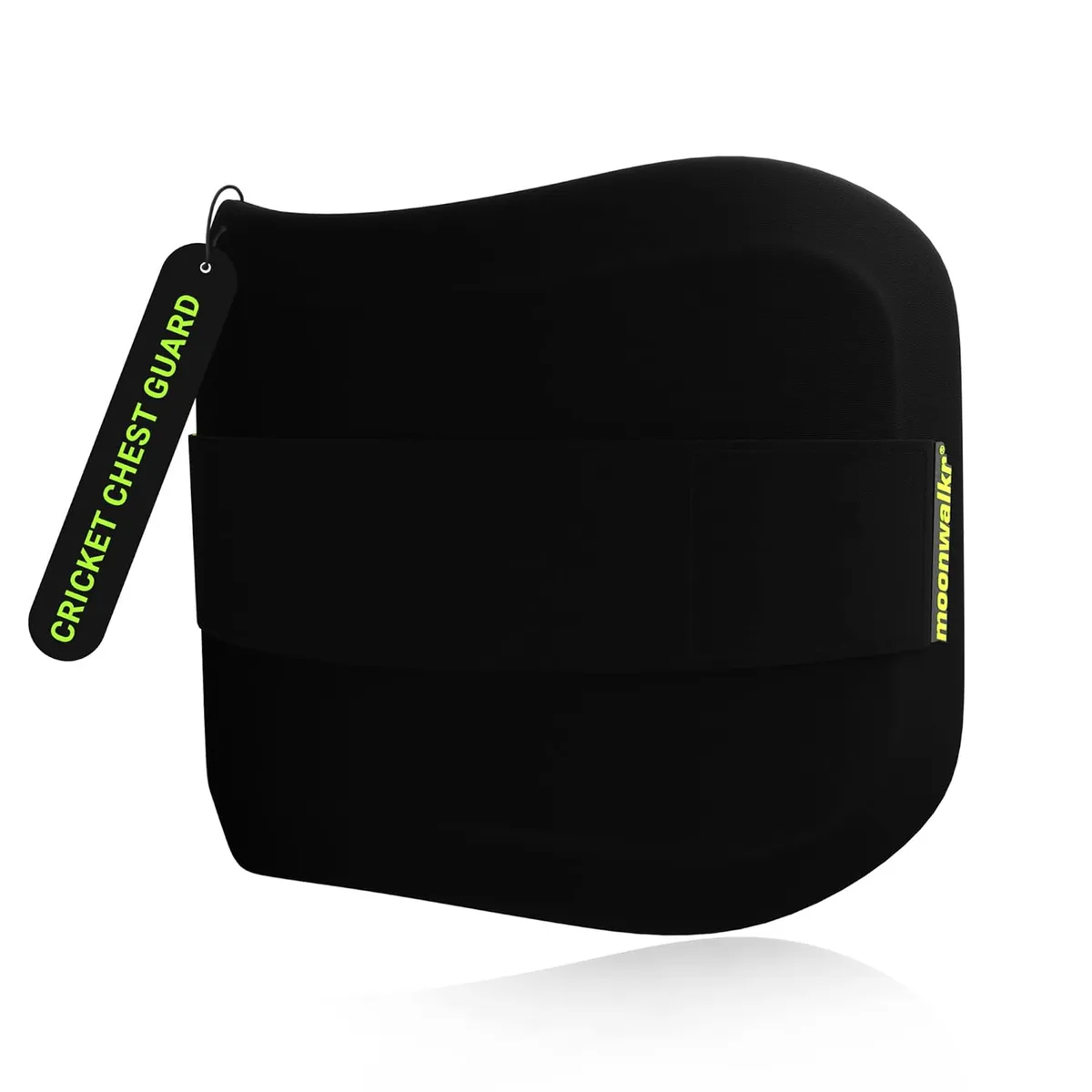 Moonwalkr Cricket Chest Guard Black Mens Adult