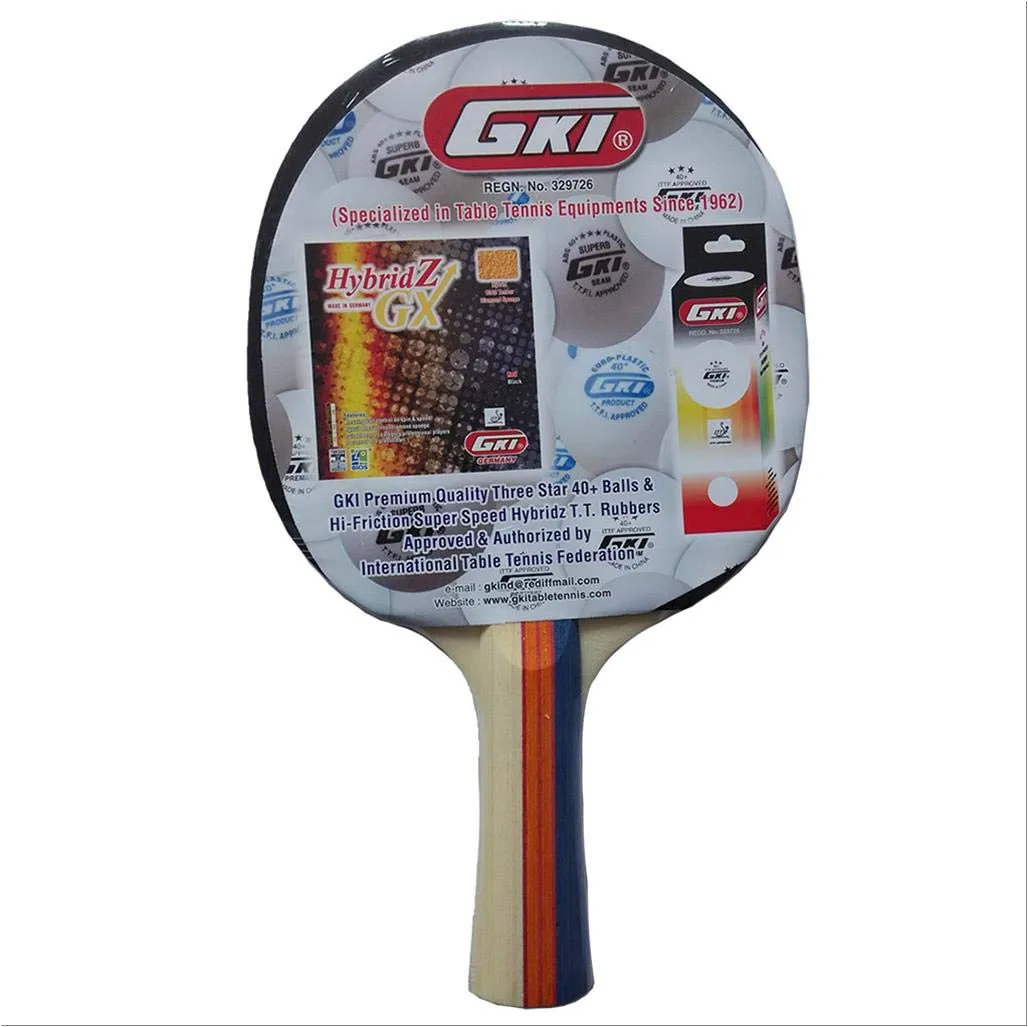 GKI Ace Shot Table Tennis Bat Recreational to Club
