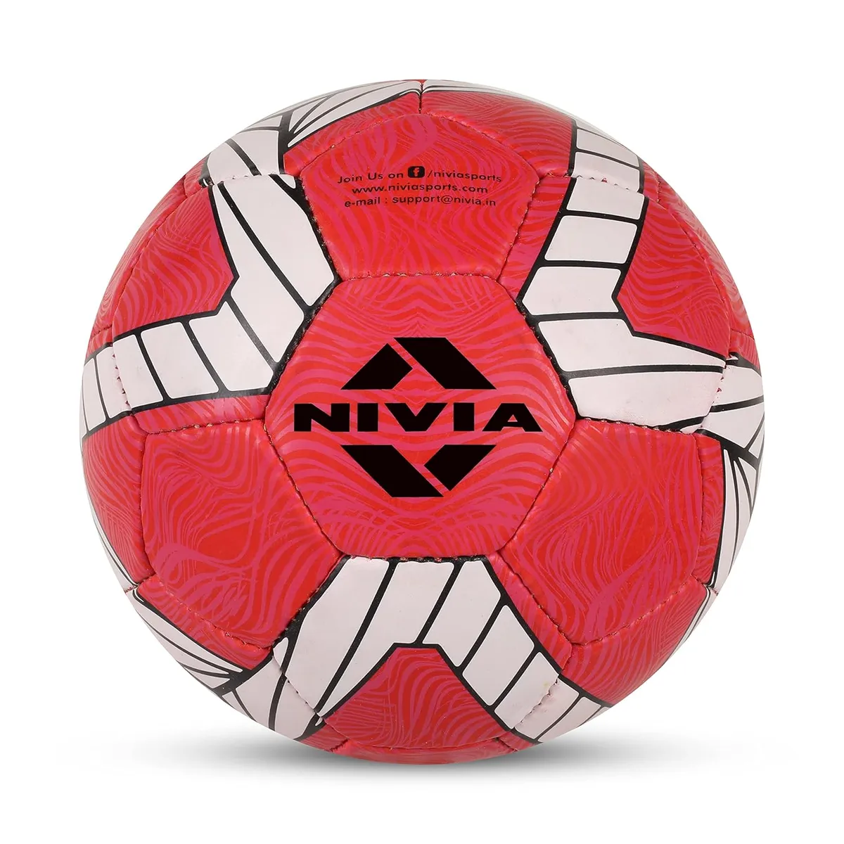 Nivia Kross World Football FB-466 Red Size 5