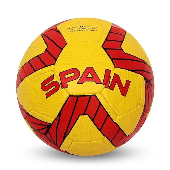 Nivia Kross World Football FB-467 Yellow/Red Size 5