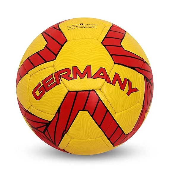 Nivia Kross World Football FB-468 Yellow/Red Size 5