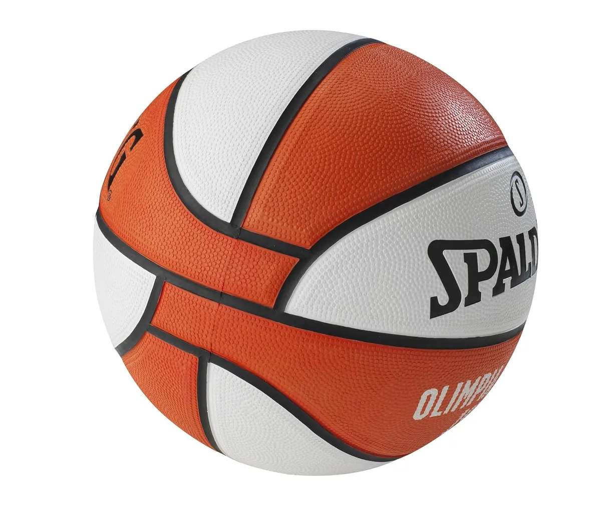 Spalding EuroLeague Olimpia Milano Basketball Size 7 Rubber Official Team Logo Indoor Outdoor