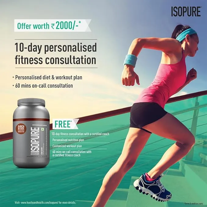 Isopure Nature's Best Low Carb Cookie & Cream 100% Whey Protein Isolate 1 kg (2.2 lb) ~27 Servings
