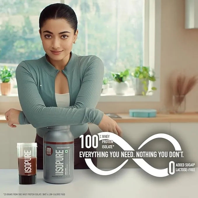 Isopure Nature's Best Low Carb Dutch Chocolate 100% Whey Protein Isolate 1 kg (2.2 lb) ~27 Servings