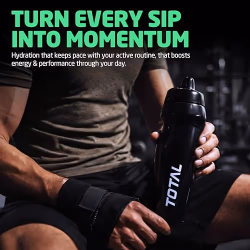 Total Pengwin Sports Sipper Bottle 600ml Black