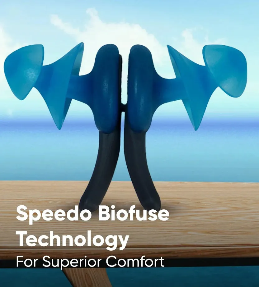 Speedo Biofuse Swim Earplug Adults Blue/Grey One Size