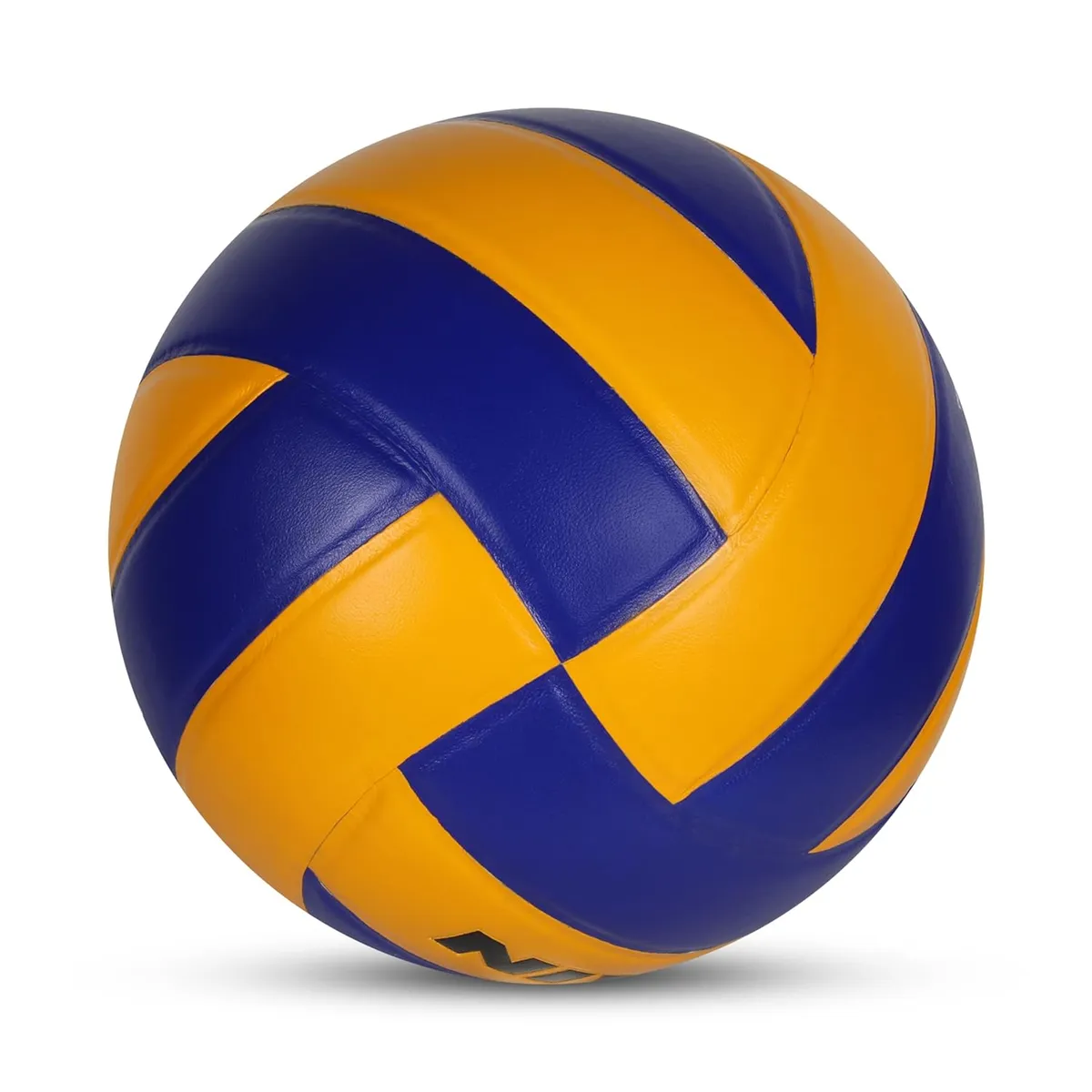 Nivia Sports Volley 492 Volleyball Genuine Leather 12-Panel Size 4