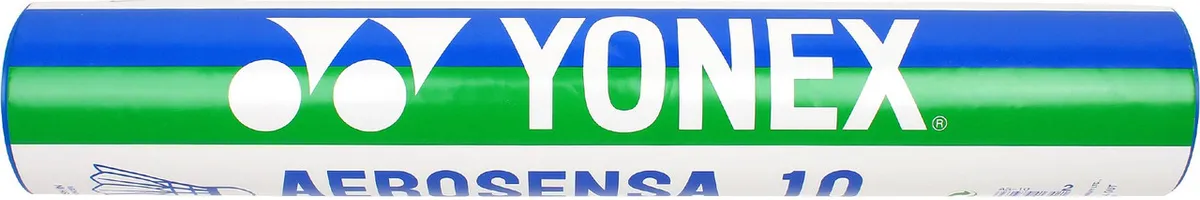 Yonex Aerosensa AS10 Badminton Feather Shuttlecock White Speed 2 Pack of 12