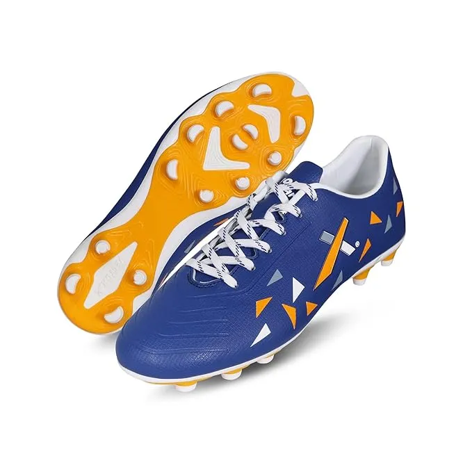 Vector X Radiant Football Stud Blue White Size 10