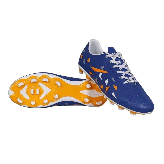 Vector X Radiant Football Stud Blue White Size 10