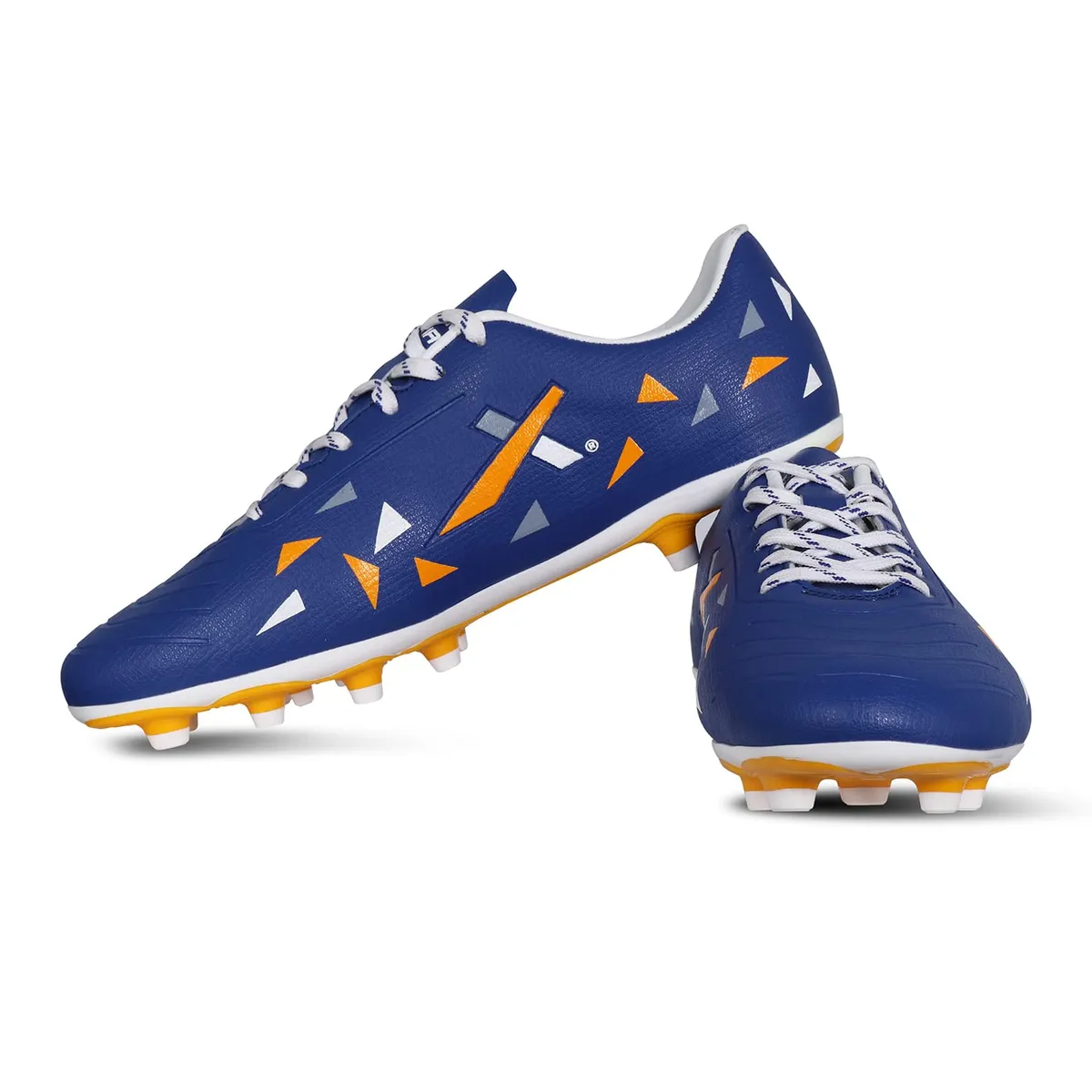 Vector X Radiant Football Stud Blue White Size 10