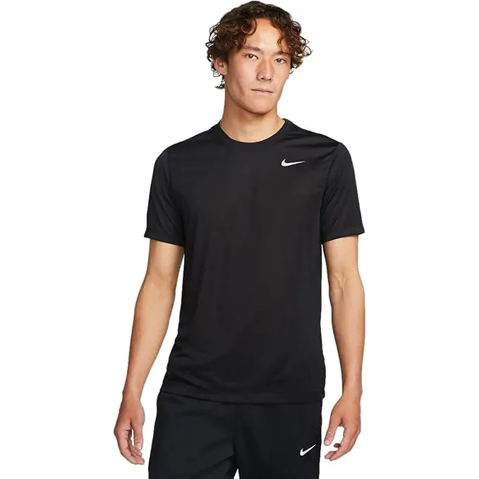 Nike Dri-FIT Men's Fitness T-Shirt DX0990 Black/Matte Silver Size XXL
