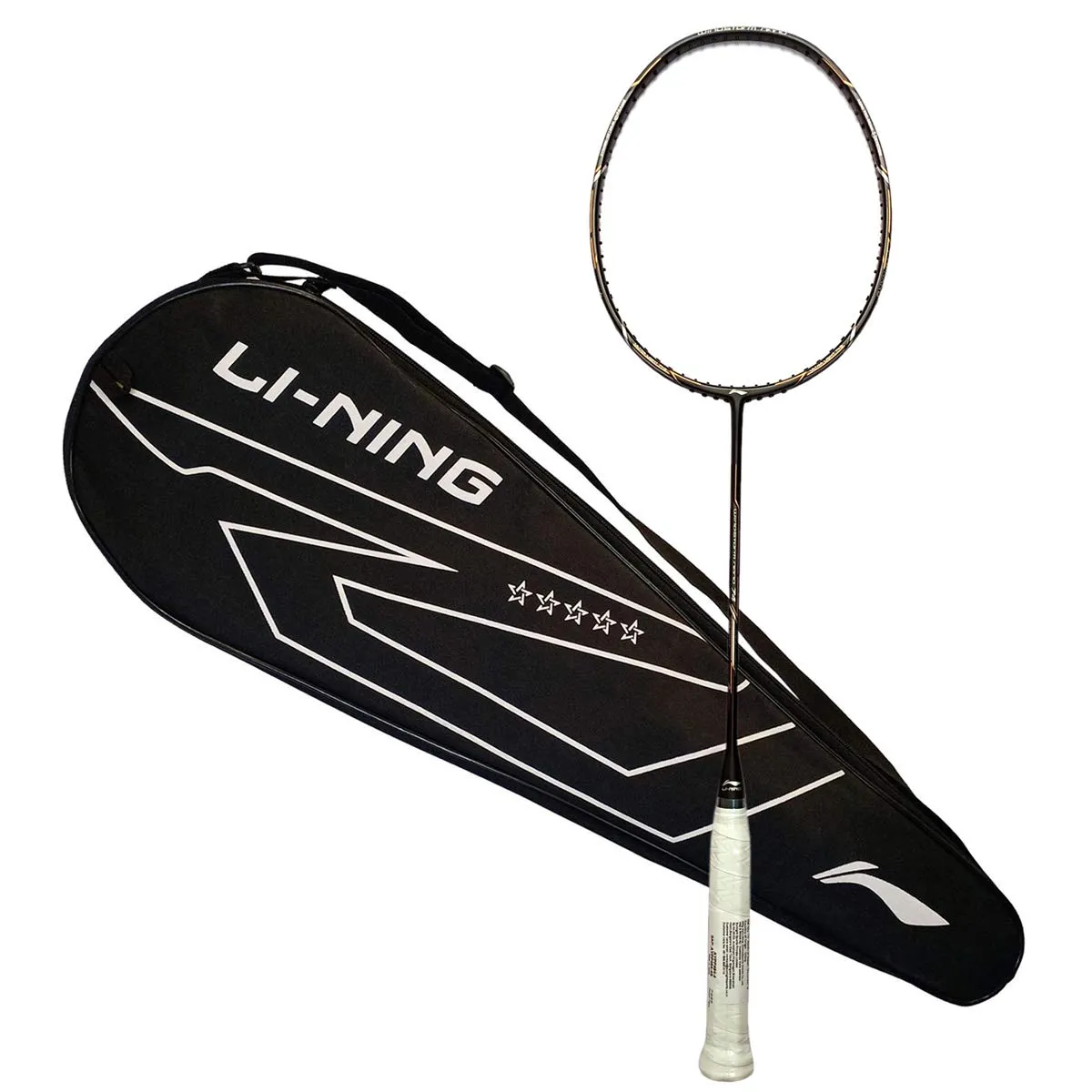 Li-Ning Windstorm Nano 73 Badminton Racquet Black Silver
