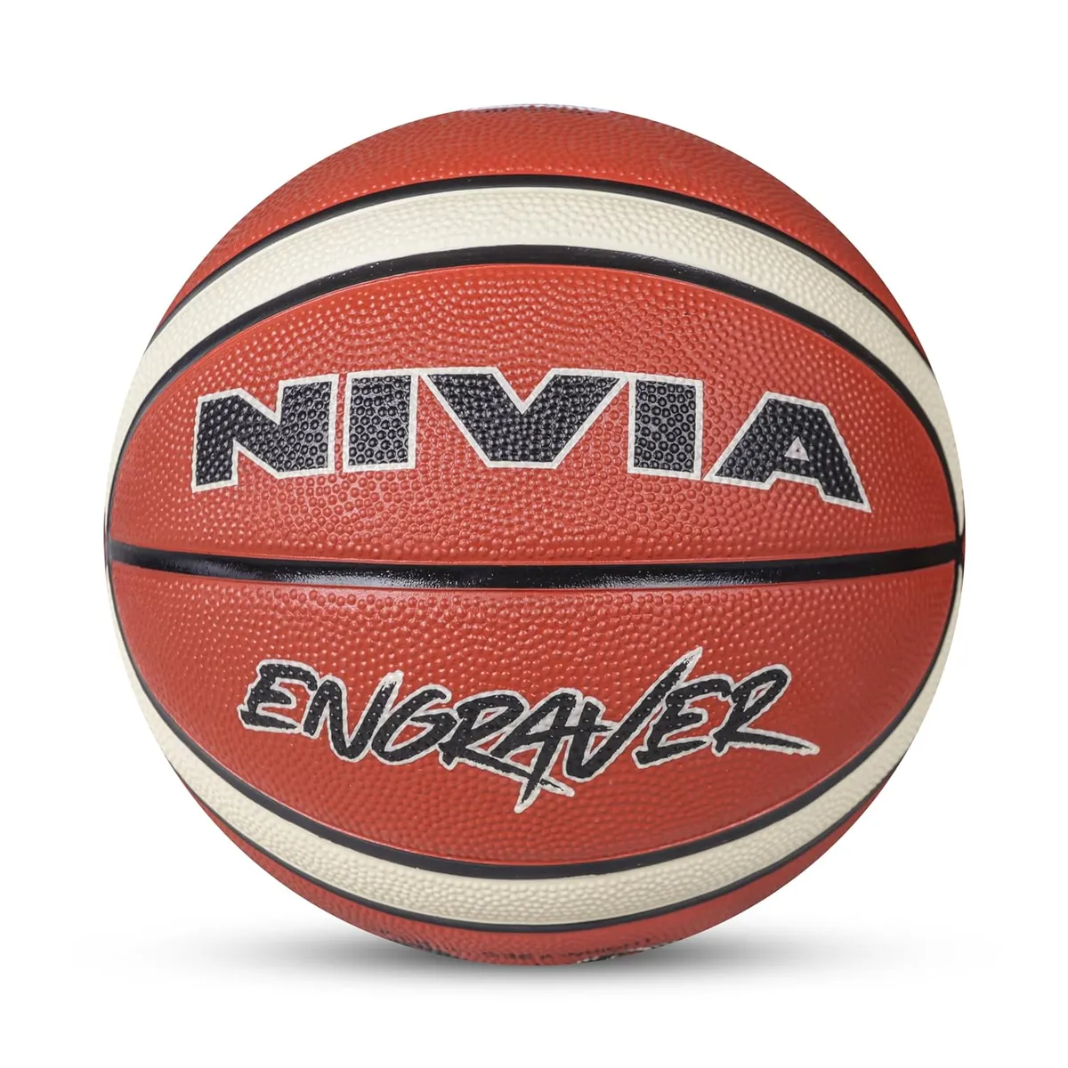 Nivia BB-202 Engraver Basketball 14 Panel Size 6