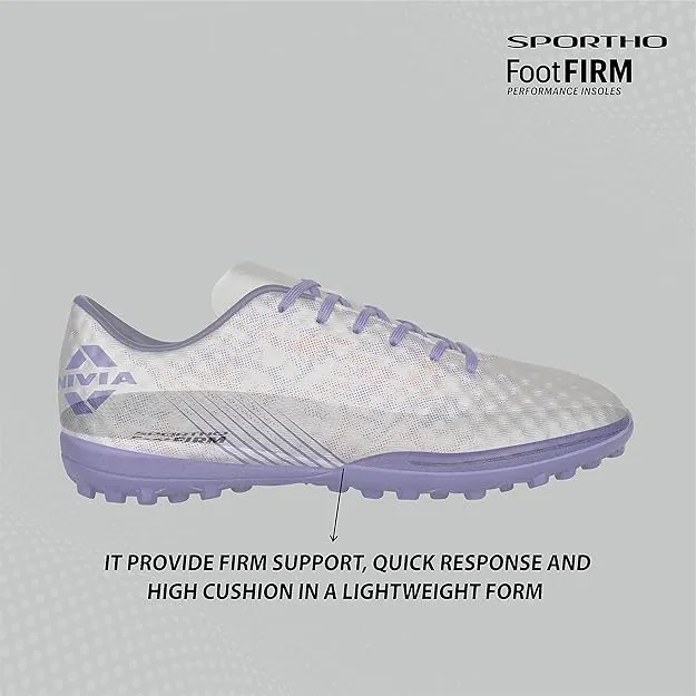 Nivia Oslar 3.0 (FB-1656SL) Football Stud Silver Size 11