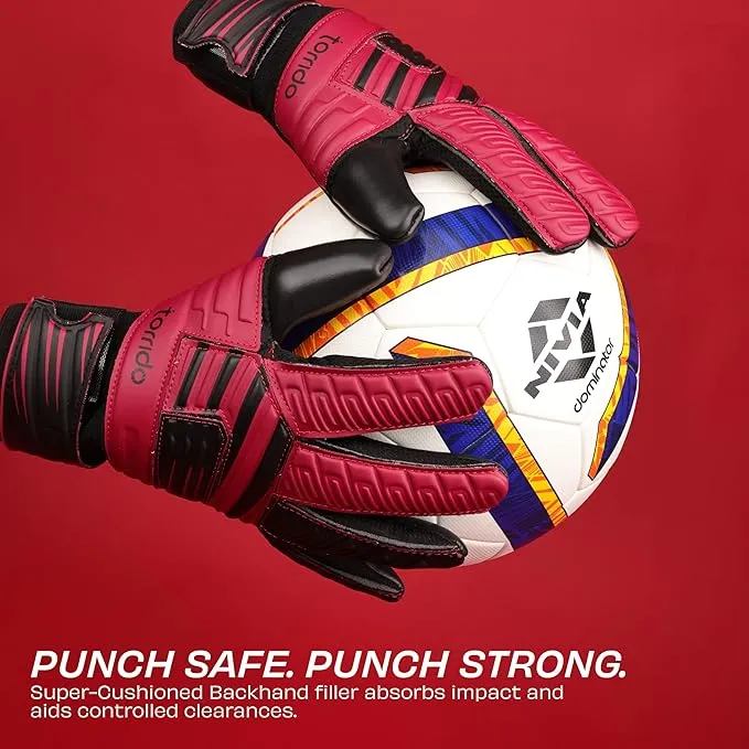 Nivia Raptor Torrido Goalkeeper Gloves Raptor Torrido Size S