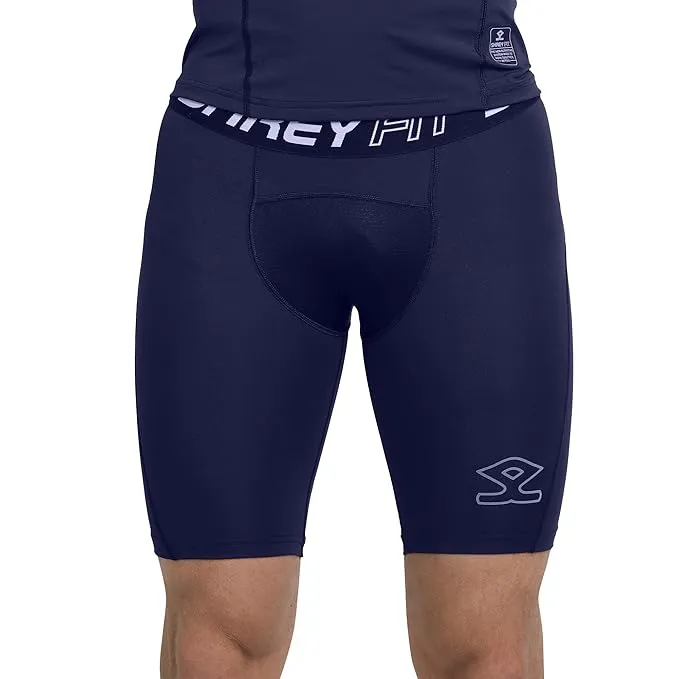 Shrey 1759 Cycling Tights Navy Size XS