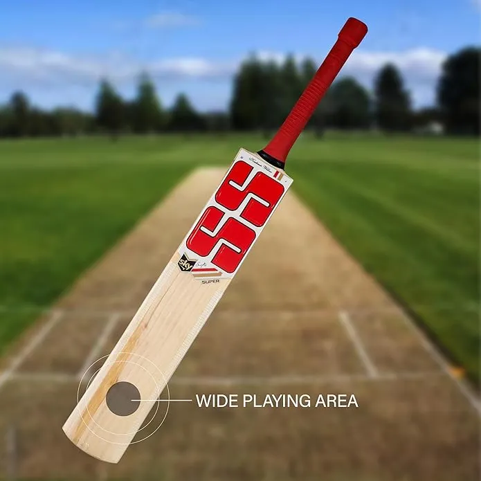 SS Sky Super Kashmir Willow Cricket Bat Short Handle (85.7 cm)