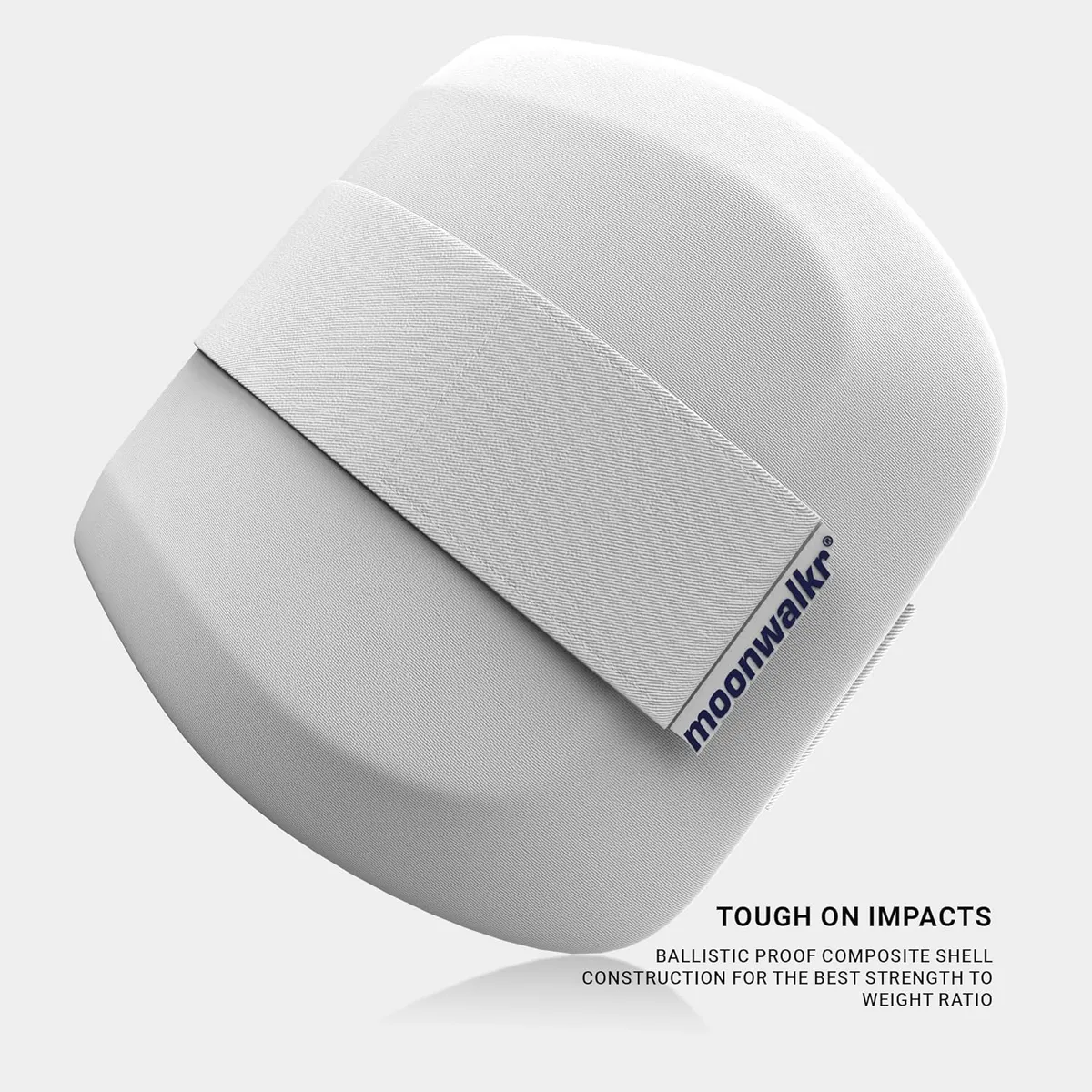 Moonwalkr Cricket Chest Guard White Youth