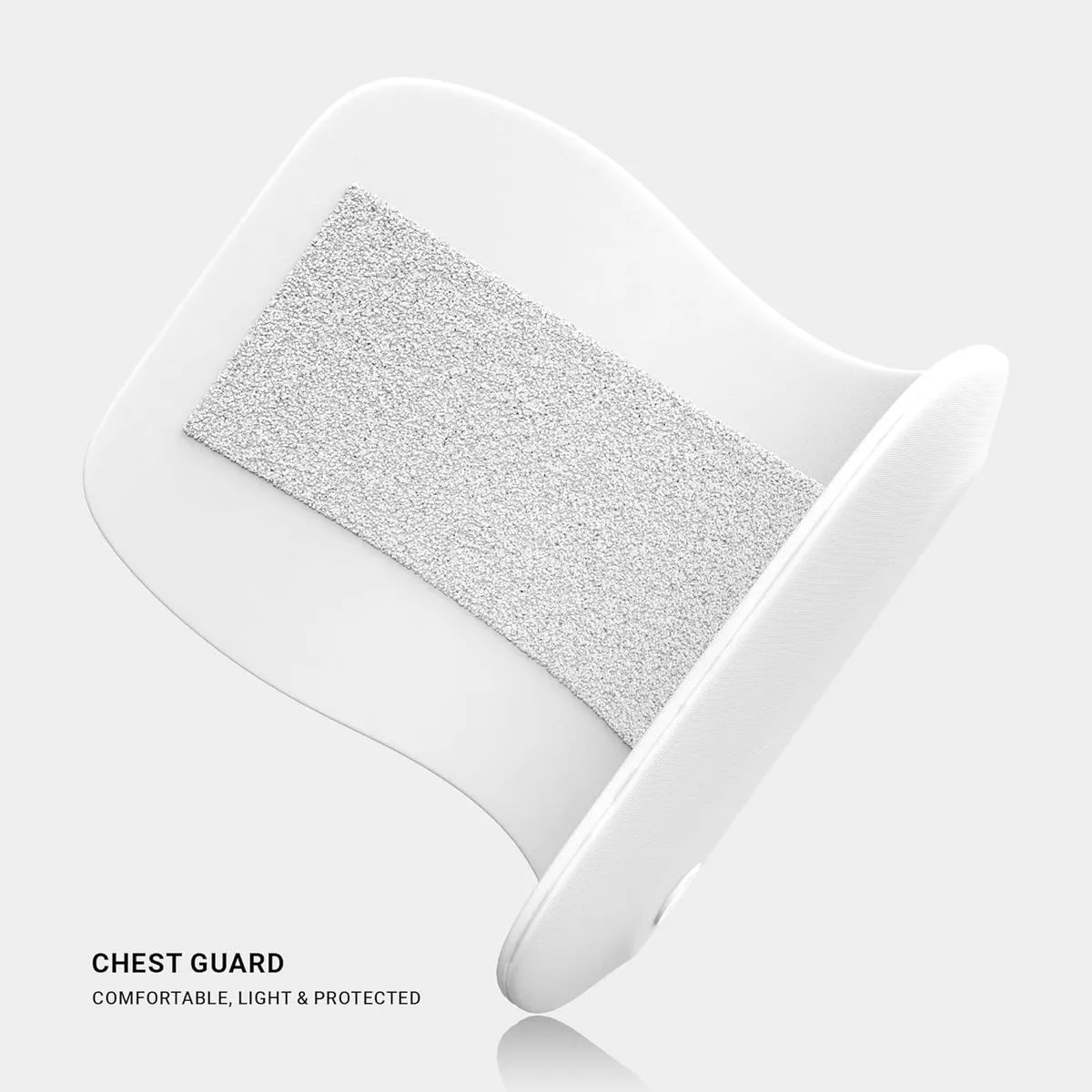 Moonwalkr Cricket Chest Guard White Youth