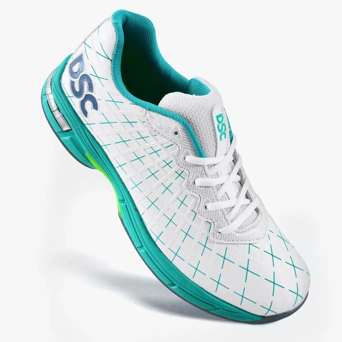 DSC Biffer 22 Cricket Shoes Rubber Spike CY23 Size 6