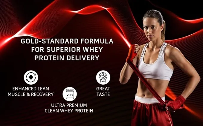 MuscleTech NitroTech 100% Whey Gold French Vanilla Cream 1.81 kg (4 lb) ~50 Servings 24g Protein