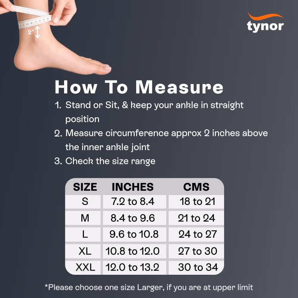 Tynor Ankle Binder Air Pro 