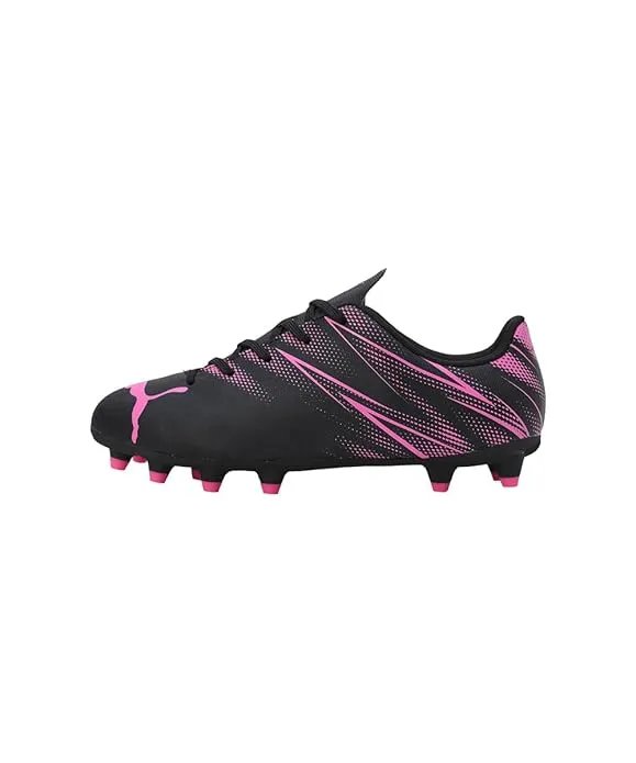 PUMA Attacanto FG/AG Youth Football Boots 107480_06 Yellow Blaze/PUMA Black UK Size 1