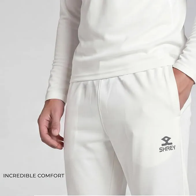 Shrey Premium Cricket Trouser Off White