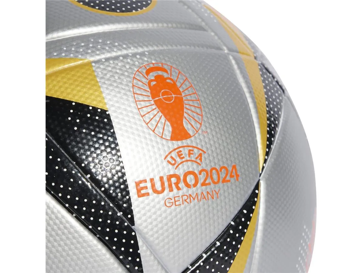 Adidas Fussballliebe Finale UEFA Euro 2024 League Football Size 5 Silver