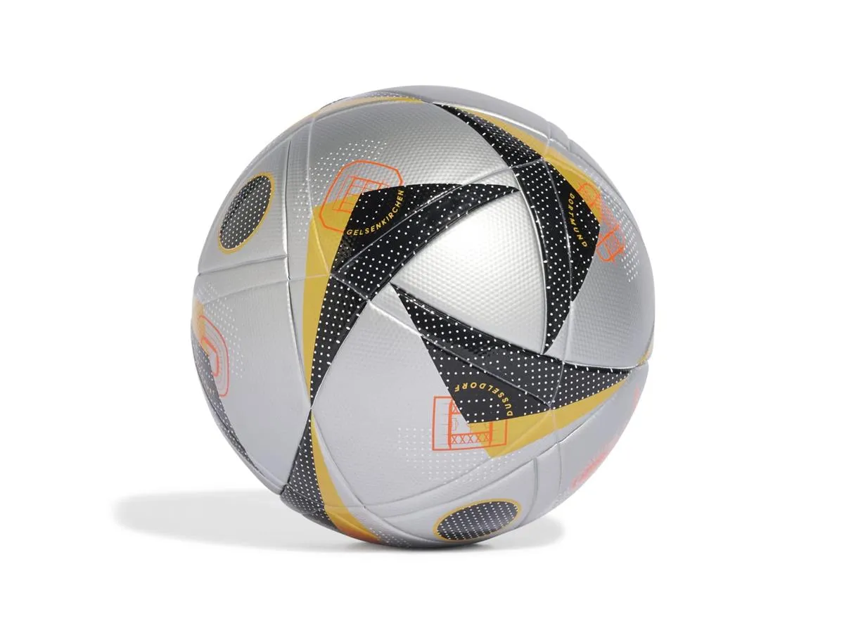 Adidas Fussballliebe Finale UEFA Euro 2024 League Football Size 5 Silver