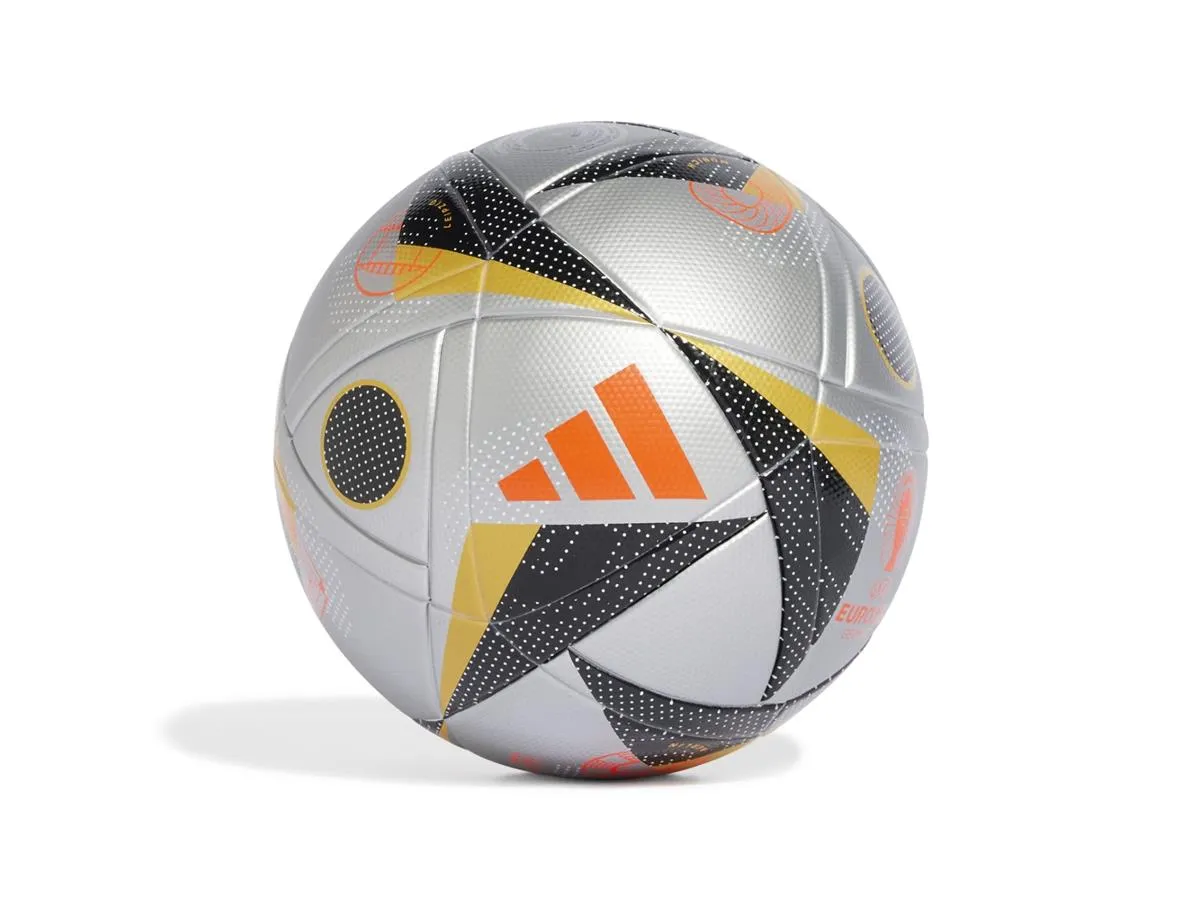 Adidas Fussballliebe Finale UEFA Euro 2024 League Football Size 5 Silver