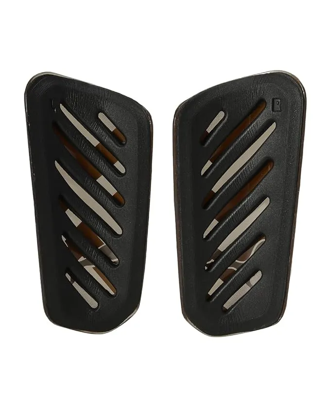 PUMA Ultra Flex Sleeve Shin Guards 030871_07 Yellow Blaze/PUMA Black Size S
