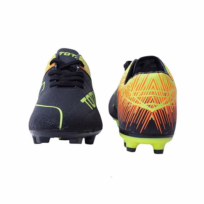 TOTAL Storm Football Studs Black/Lime UK Size 9