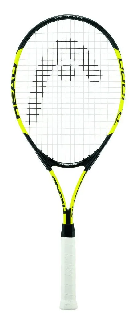 HEAD Titanium 1000 Tennis Racquet 280g Black Yellow