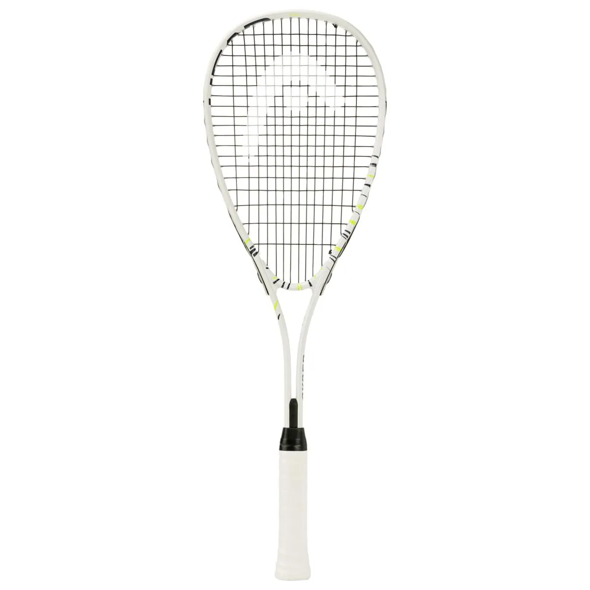 HEAD Cyber Edge Squash Racquet 195g White Strung Beginner
