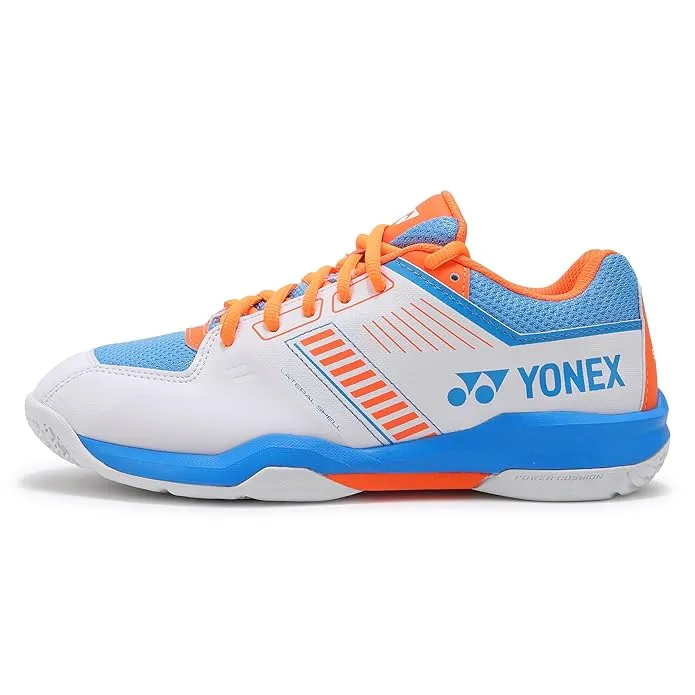Yonex Strider Flow Badminton Shoes White Sky Blue Size 10