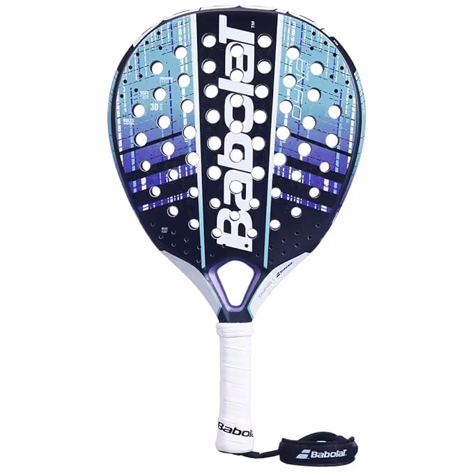 Babolat Dyna Spirit Padel Racket Sky Black Purple