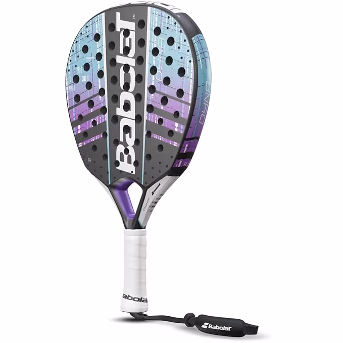 Babolat Dyna Spirit Padel Racket Sky Black Purple