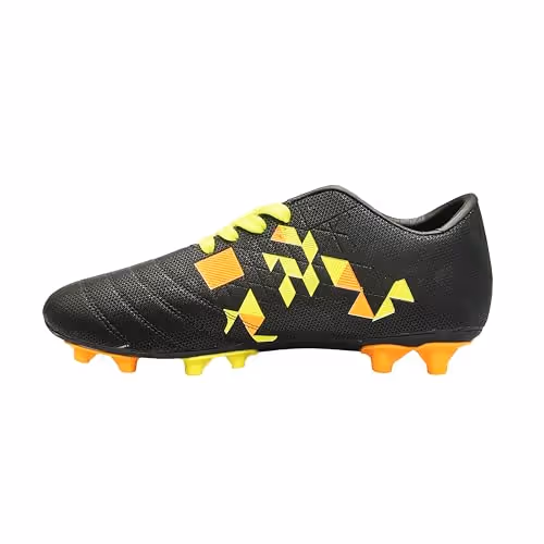 TOTAL Elite Stud Football Shoes Green/Black UK Size 9