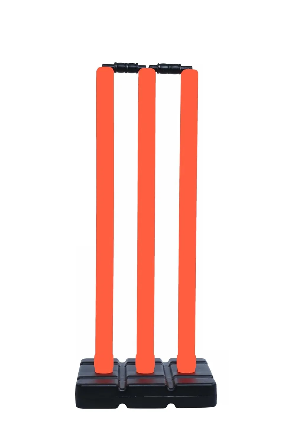 Total Plastic 4pcs Set Plastic Stumps Orange