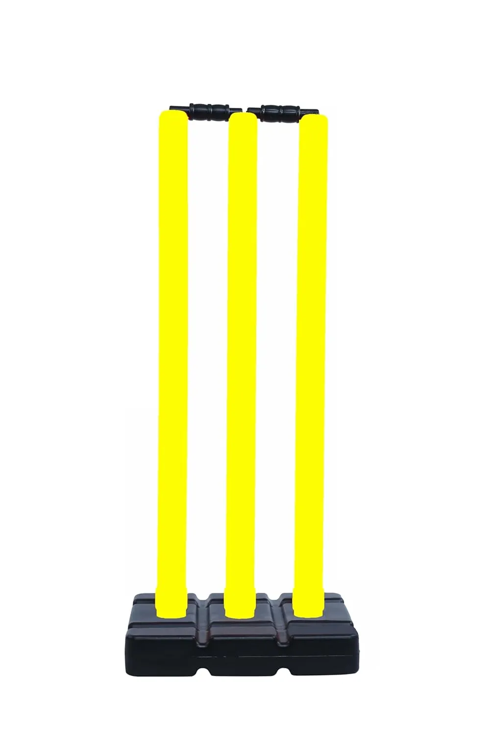 Total Plastic 4pcs Set Plastic Stumps Yellow