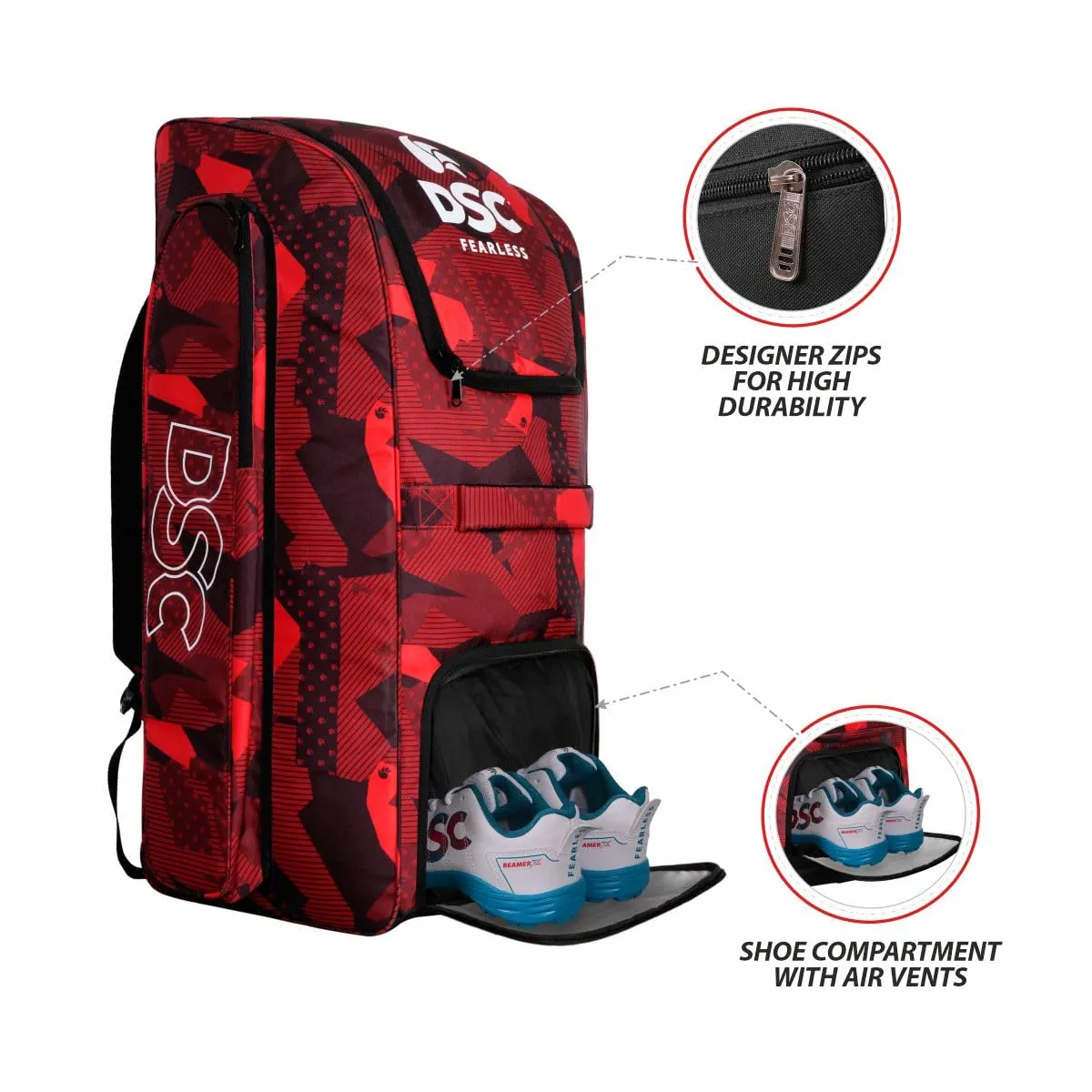 DSC Rebel Junior Cricket Duffle Kit Bag