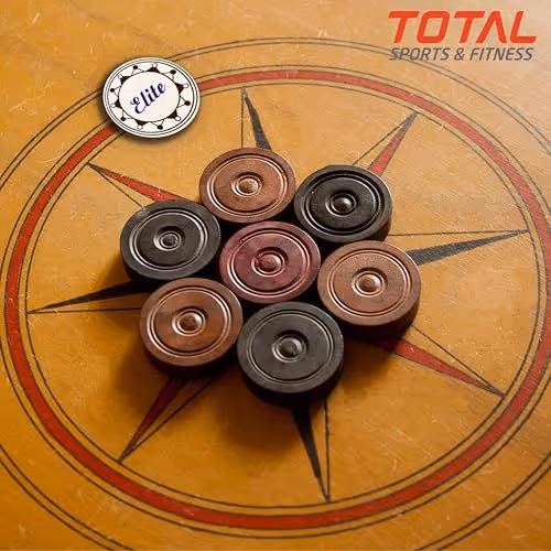 Total Velocity Carrom Striker 15g High-Speed Professional Fast Rebound with Case