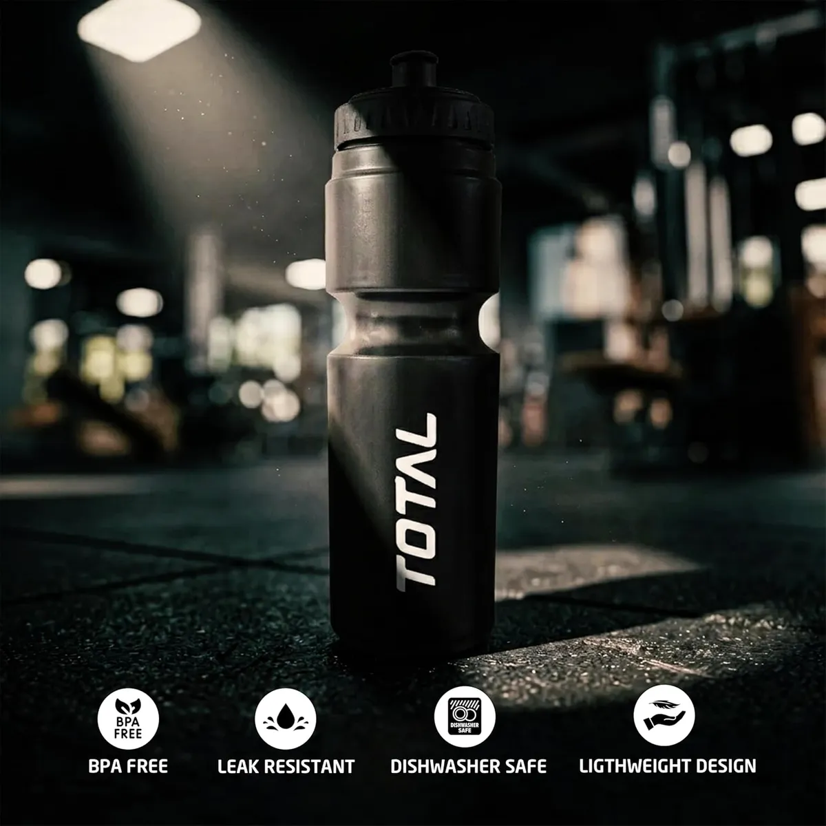 Total Sporty XL Sipper Black 800 ml