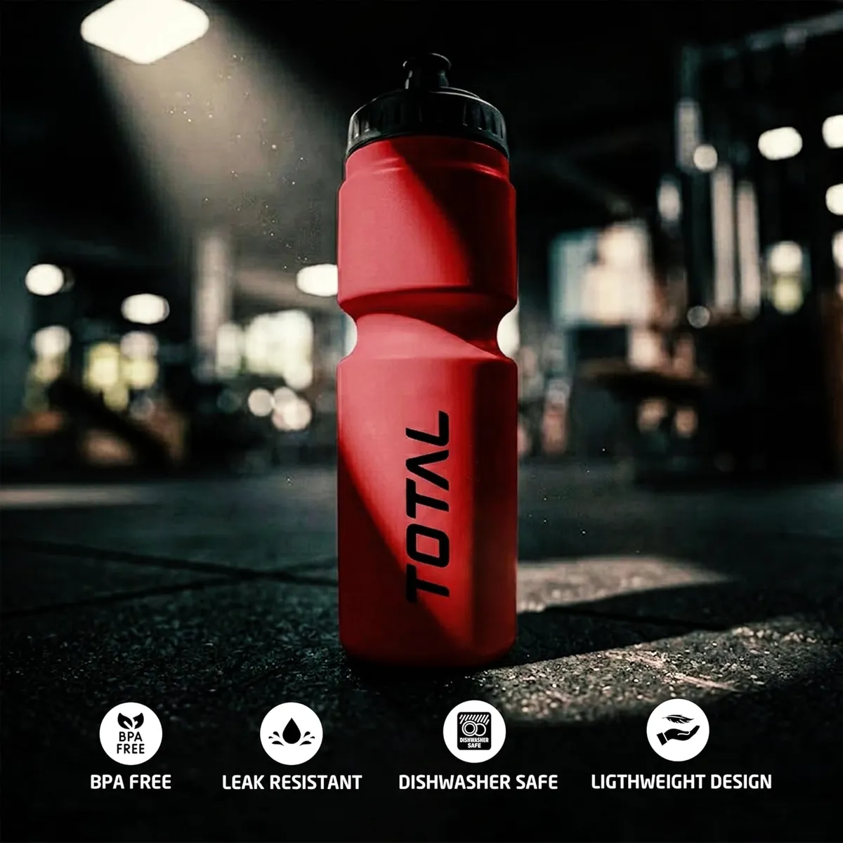 Total Sporty XL Sipper Red 800 ml