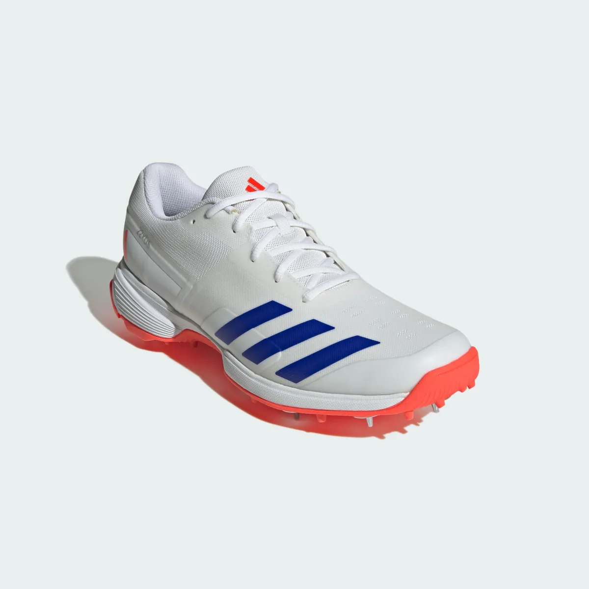 adidas IG6752 Cricket Shoes Metal Spike Black/White Size 7