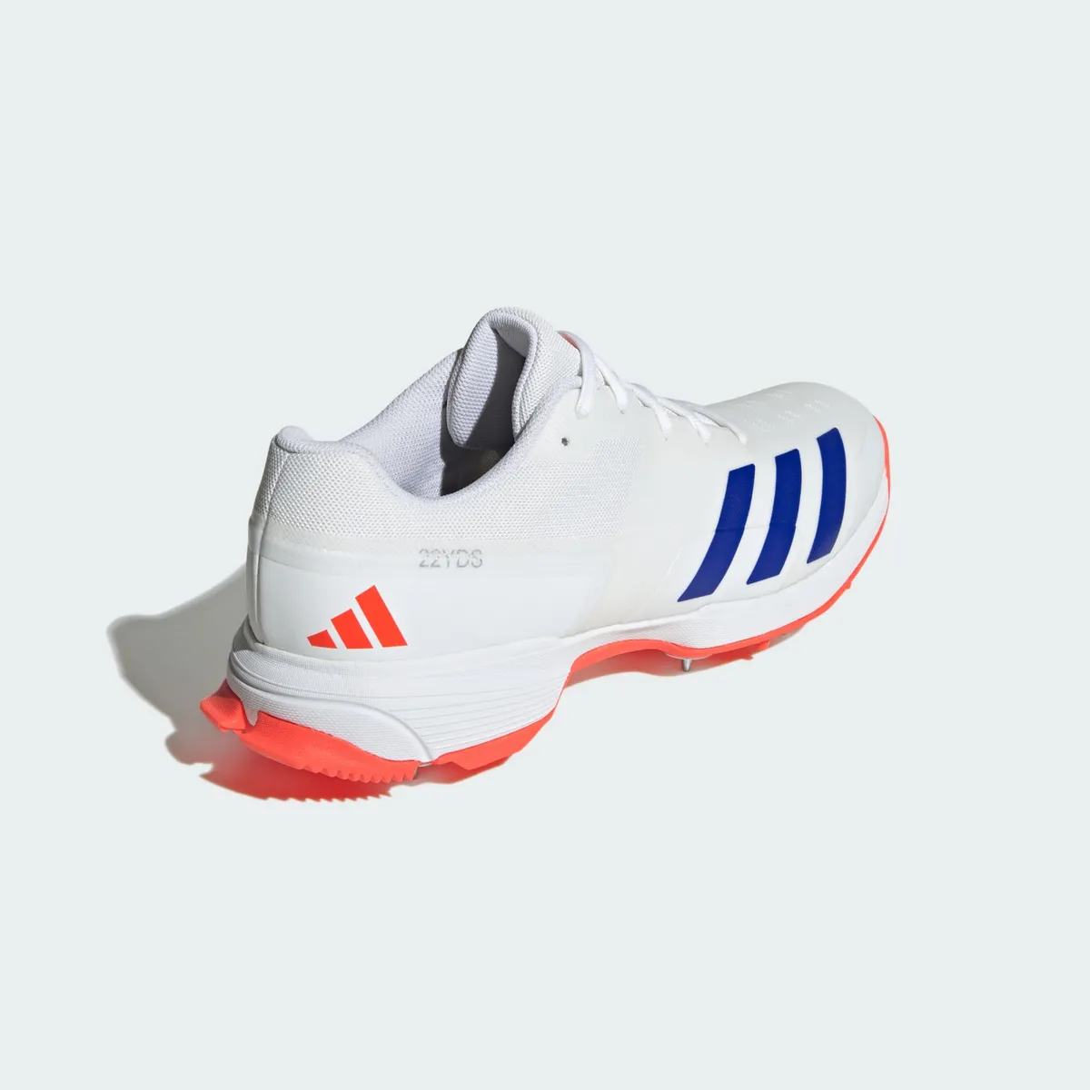 adidas IG6752 Cricket Shoes Metal Spike Black/White Size 7