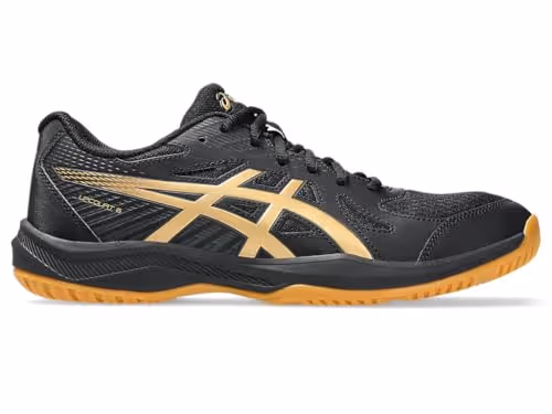 ASICS Upcourt 6 Indoor Badminton Shoes Red Alert/White Size 11