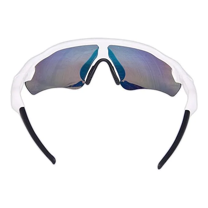 DSC Glider Cricket Sunglasses White